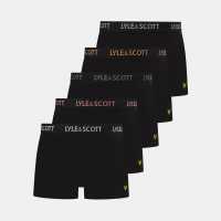 Lyle And Scott Miller 5 Pack Boxer Shorts  