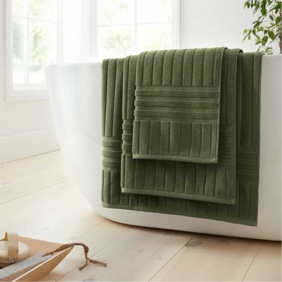 Bianca Hotel Towel 600Gsm Olive Green 