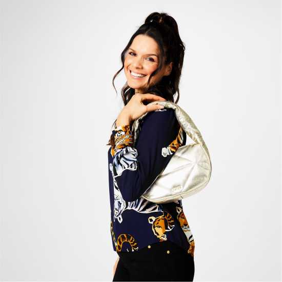 Biba Чанта За Рамо Leather Padded Shoulder Bag  Дамски чанти