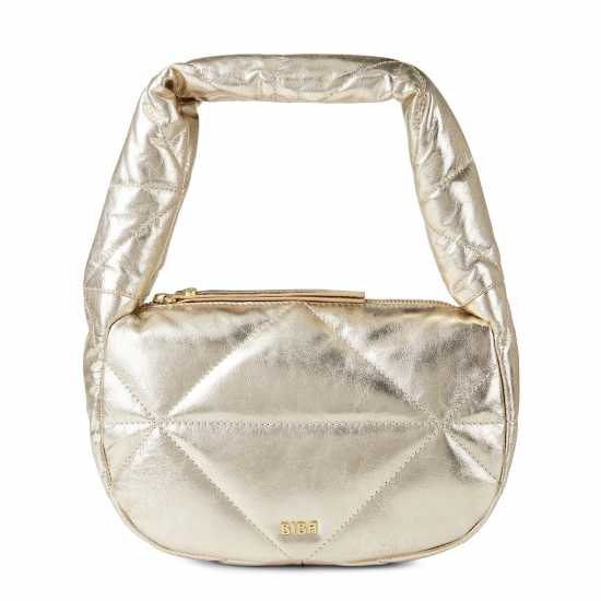 Biba Чанта За Рамо Leather Padded Shoulder Bag  Дамски чанти