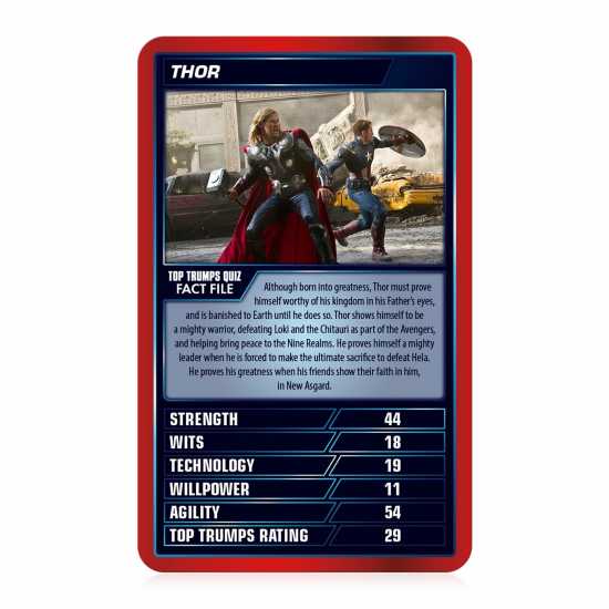 Top Trumps Trumps Marvel Cinematic Universe V1 Top Trumps Trumps Marvel Cinematic Universe V1