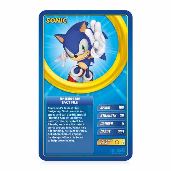 Top Trumps Trumps Sonic Specials  
