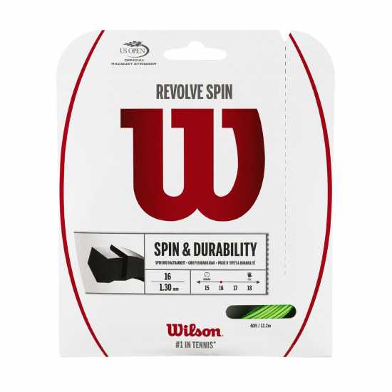 Wilson Тенис Ракета Spin 16 Tennis Racket Strings Wilson Тенис Ракета Spin 16 Tennis Racket Strings
