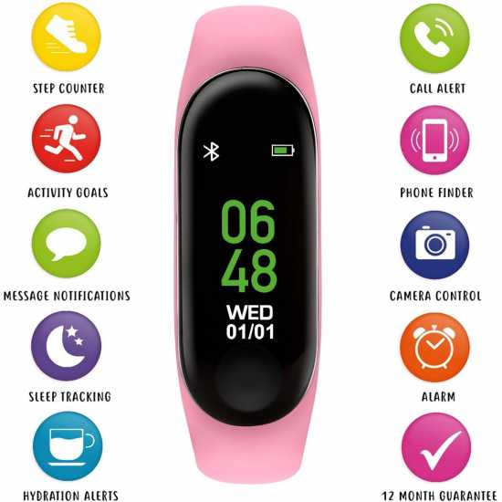Tikkers Pink Strap Smart Watch  Бижутерия