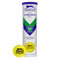 Slazenger Wimbledon Tennis Balls (Tube Of 4)