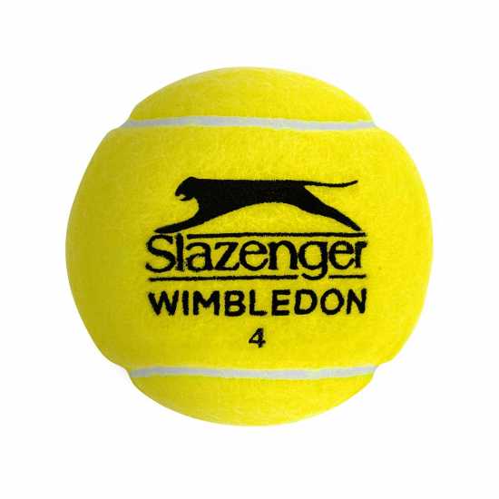 Slazenger Wimbledon Tennis Balls (Tube Of 4)  Топки за тенис