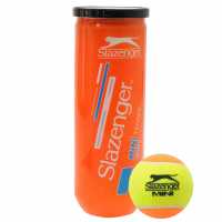 Slazenger Orange Mini Tennis Balls 3 Ball Tubes  Топки за тенис