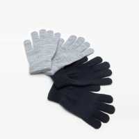 2 Pack Magic Gloves Black/Grey Зимни аксесоари