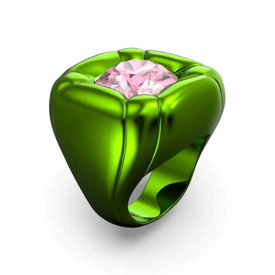 Swarovski Dulcis Cocktail Ring, Cushion Cut, Pink Swarovski Dulcis Cocktail Ring, Cushion Cut, Pink