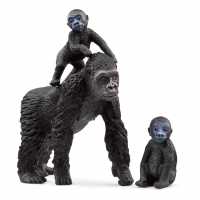 Wild Life Gorilla Family Toy Figure