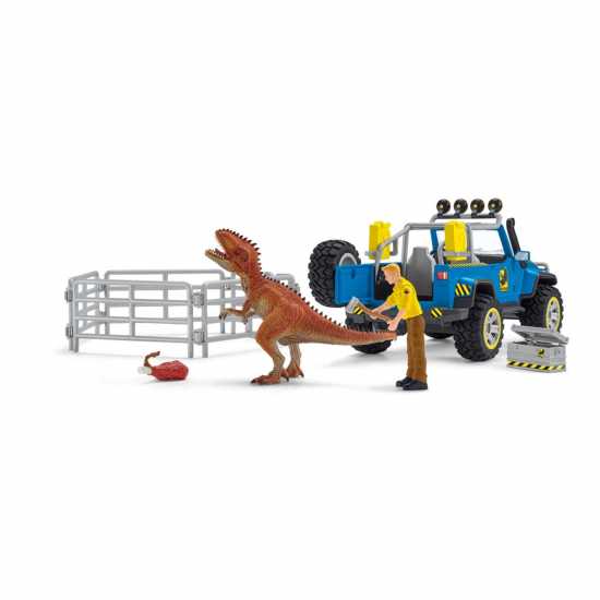 Dinosaurs Off-Road Vehicle With Dino Outpost Toy  Подаръци и играчки