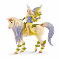 Bayala Fairy Sera With Blossom Unicorn Toy Figure