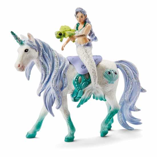 Bayala Mermaid Riding On Sea Unicorn Toy Figures  Подаръци и играчки