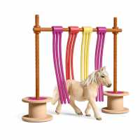 Farm World Pony Curtain Obstacle Toy Playset  Подаръци и играчки