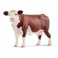Farm World Hereford Cow Toy Figure