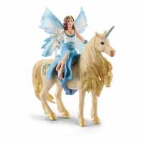 Bayala Eyela Riding On Golden Unicorn Toy Figures