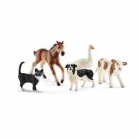 Farm World Assorted Animals Toy Figures Set