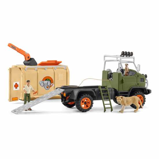 Wild Life Animal Rescue Large Truck With Toy  Подаръци и играчки