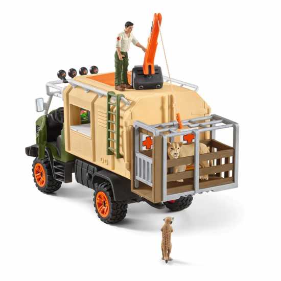 Wild Life Animal Rescue Large Truck With Toy  Подаръци и играчки