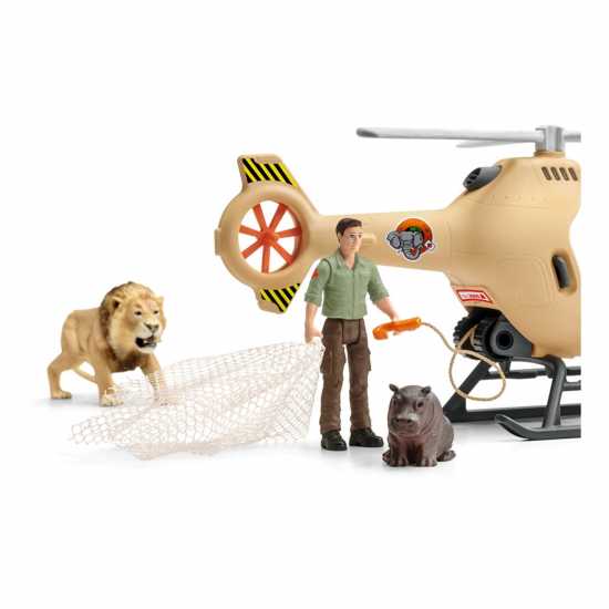 Wild Life Animal Rescue Helicopter With Toy Figure  Подаръци и играчки