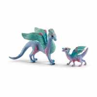 Bayala Blossom Dragon Mother And Baby Toy Figures