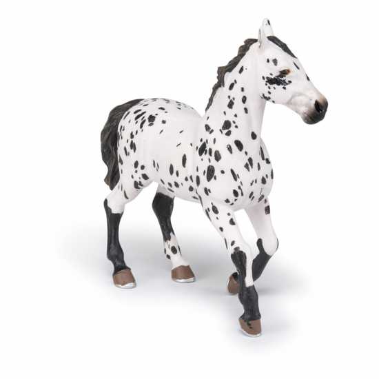 Horse And Ponies Black Appaloosa Horse Toy Figure  Подаръци и играчки
