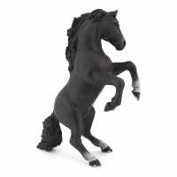 Horse And Ponies Black Reared Up Horse Toy Figure  Подаръци и играчки