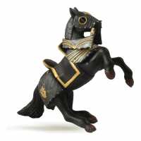 Fantasy World Horse In Black Armour Toy Figure  Подаръци и играчки