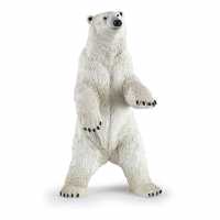 Wild Animal Kingdom Standing Polar Bear Toy Figure