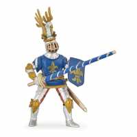 Fantasy World Blue Knight Fleur De Lys Toy Figure  Подаръци и играчки