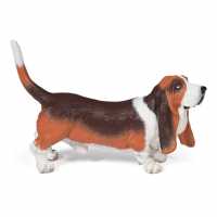 Dog And Cat Companions Basset Hound Toy Figure