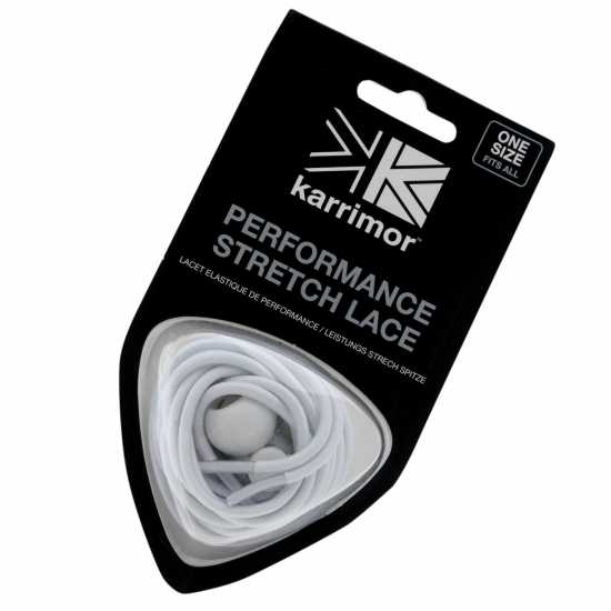 Почистване и импрегниране Karrimor Running Shoe Laces White Karrimor Running Shoe Laces White Почистване и импрегниране
