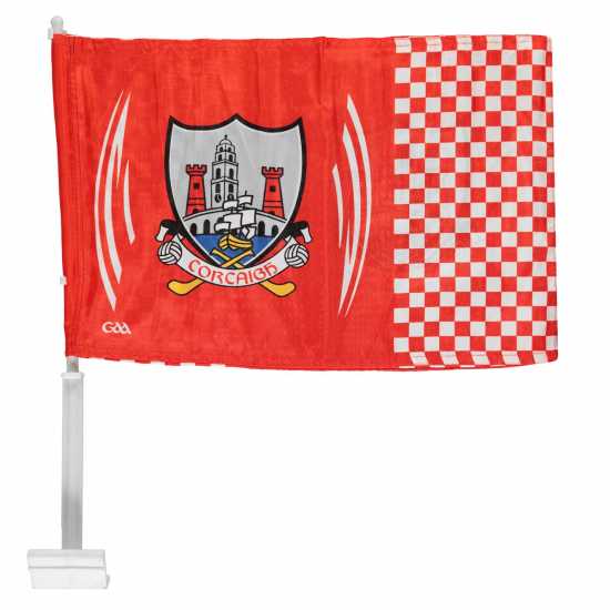 Official Cork Gaa Car Flag