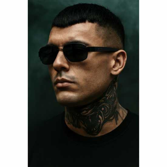 Storm Mens Aviator Sunglasses Gun Storm Mens Aviator Sunglasses Gun