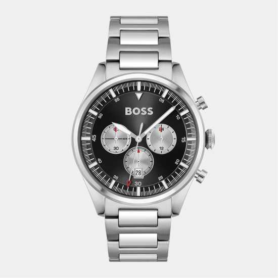 Boss BOSS gents Pioneer Watch Grey/Silver Boss BOSS gents Pioneer Watch Grey/Silver