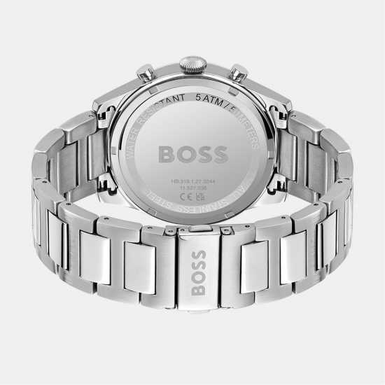 Boss BOSS gents Pioneer Watch Grey/Silver Boss BOSS gents Pioneer Watch Grey/Silver