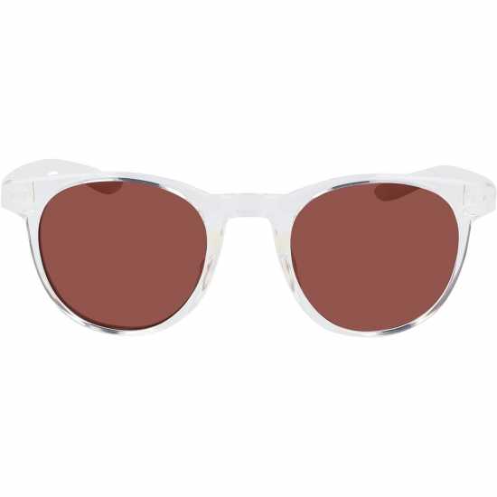 Nike Слънчеви Очила Horizon Ascent S Wayfarer Sunglasses Clear/Pink Lens 