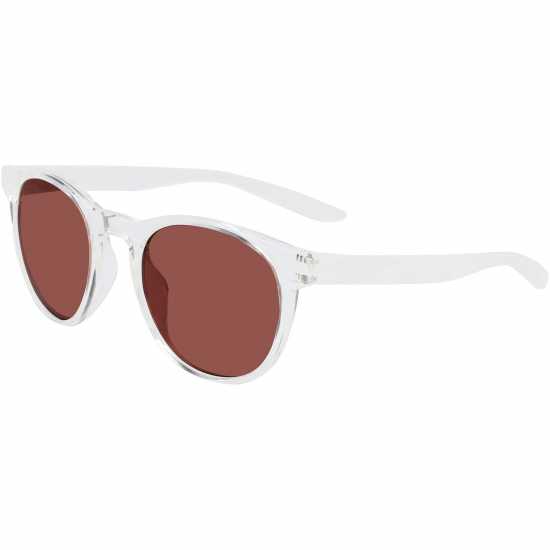 Nike Слънчеви Очила Horizon Ascent S Wayfarer Sunglasses Clear/Pink Lens 