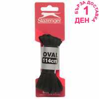 Slazenger Shoe Laces Oval Black Почистване и импрегниране