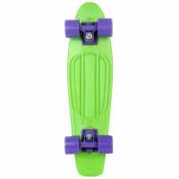 No Fear Cruiser Skateboard Green/Purple Скейтборд