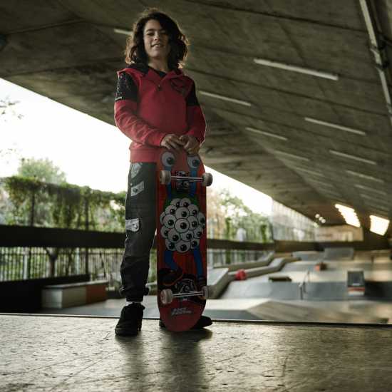No Fear Junior Skateboard Red Скейтборд