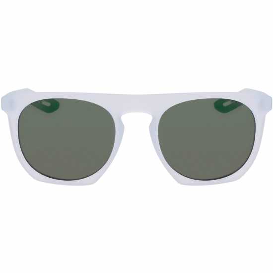 Nike Слънчеви Очила Flatspot Xxii Wayfarer Sunglasses Mt Platinum/Grn 