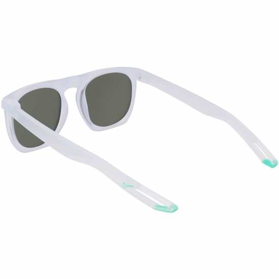 Nike Слънчеви Очила Flatspot Xxii Wayfarer Sunglasses Mt Platinum/Grn 