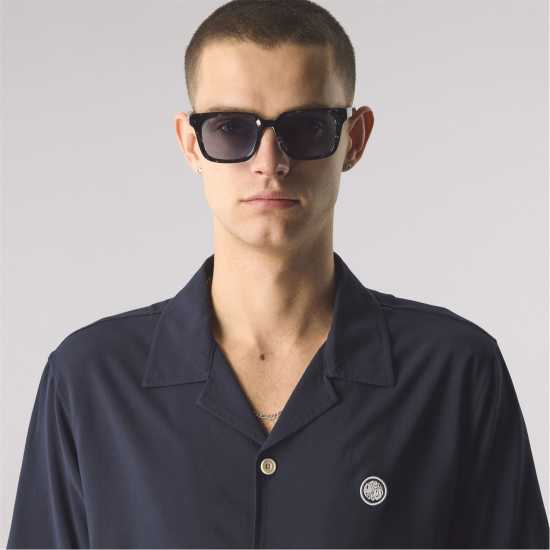 Pretty Green Слънчеви Очила Men's Acetate Wayfarer Sunglasses  