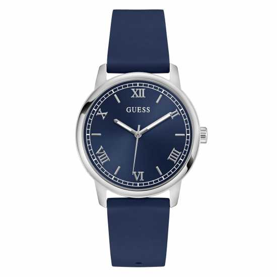 Guess Men's Chandler Analogue Quartz Watch Черно/сребро Guess Men's Chandler Analogue Quartz Watch Черно/сребро