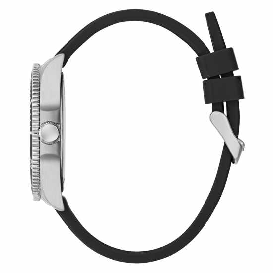 Guess Men's Cliff Analogue Quartz Watch Черно/сребро Guess Men's Cliff Analogue Quartz Watch Черно/сребро