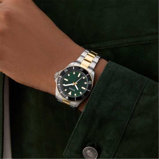 Guess Men's Cliff Analogue Quartz Watch Зелен/сребро Guess Men's Cliff Analogue Quartz Watch Зелен/сребро