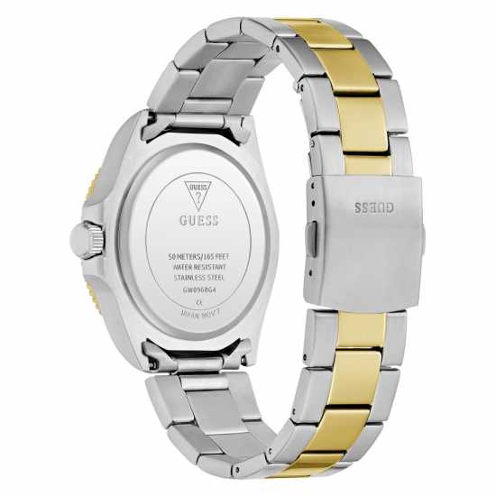 Guess Men's Cliff Analogue Quartz Watch Зелен/сребро Guess Men's Cliff Analogue Quartz Watch Зелен/сребро