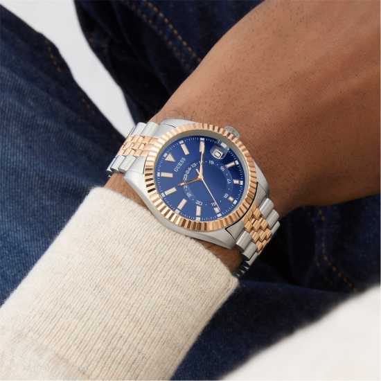 Guess Men's Jaden Analogue Quartz Watch Синьо/Сребро Guess Men's Jaden Analogue Quartz Watch Синьо/Сребро