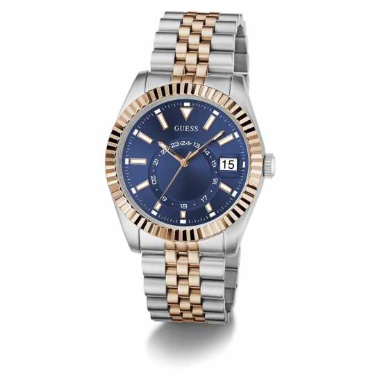 Guess Men's Jaden Analogue Quartz Watch Синьо/Сребро Guess Men's Jaden Analogue Quartz Watch Синьо/Сребро